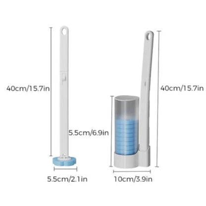 Hygienic Disposable Toilet Cleaning System with Fresh Scents