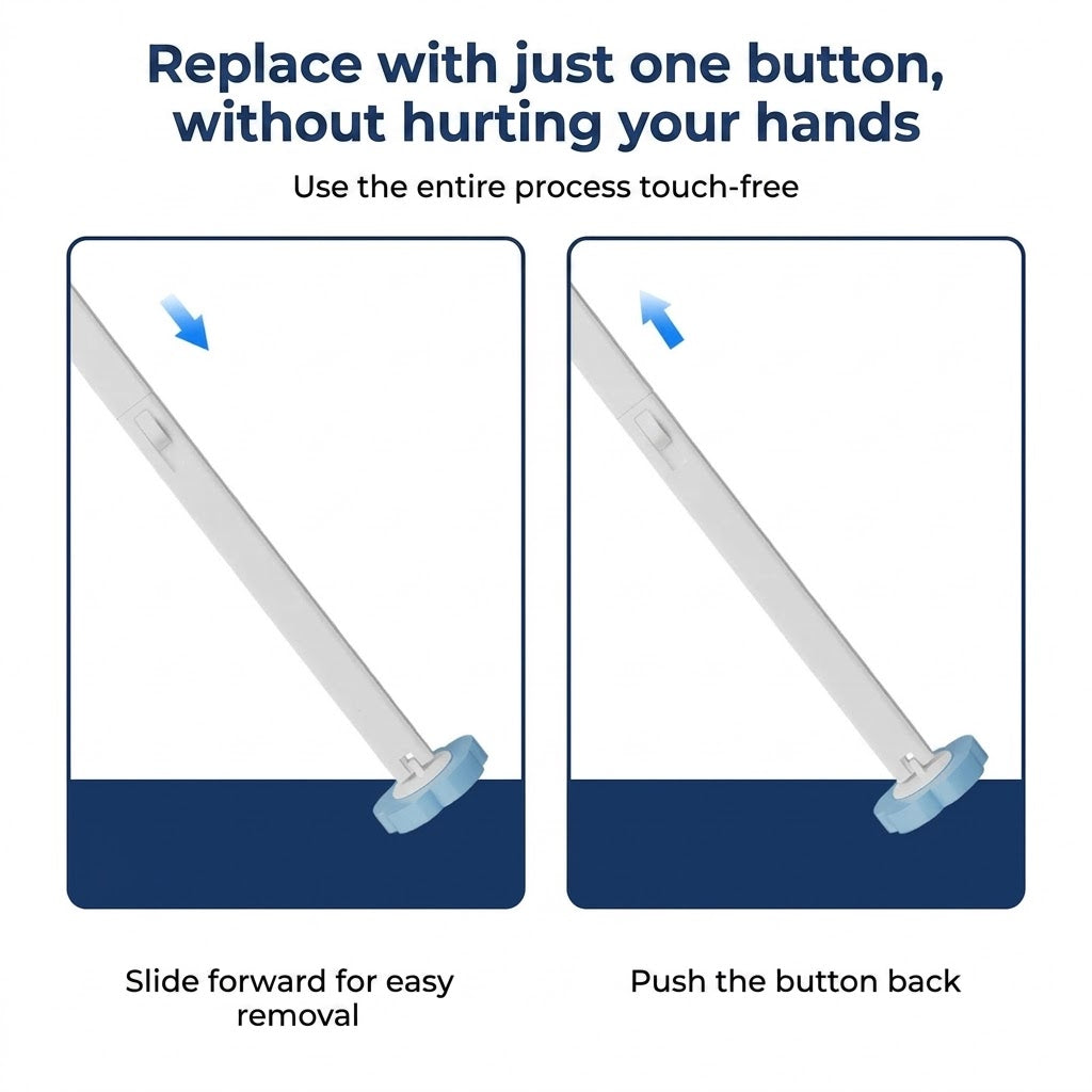 Hygienic Disposable Toilet Cleaning System with Fresh Scents