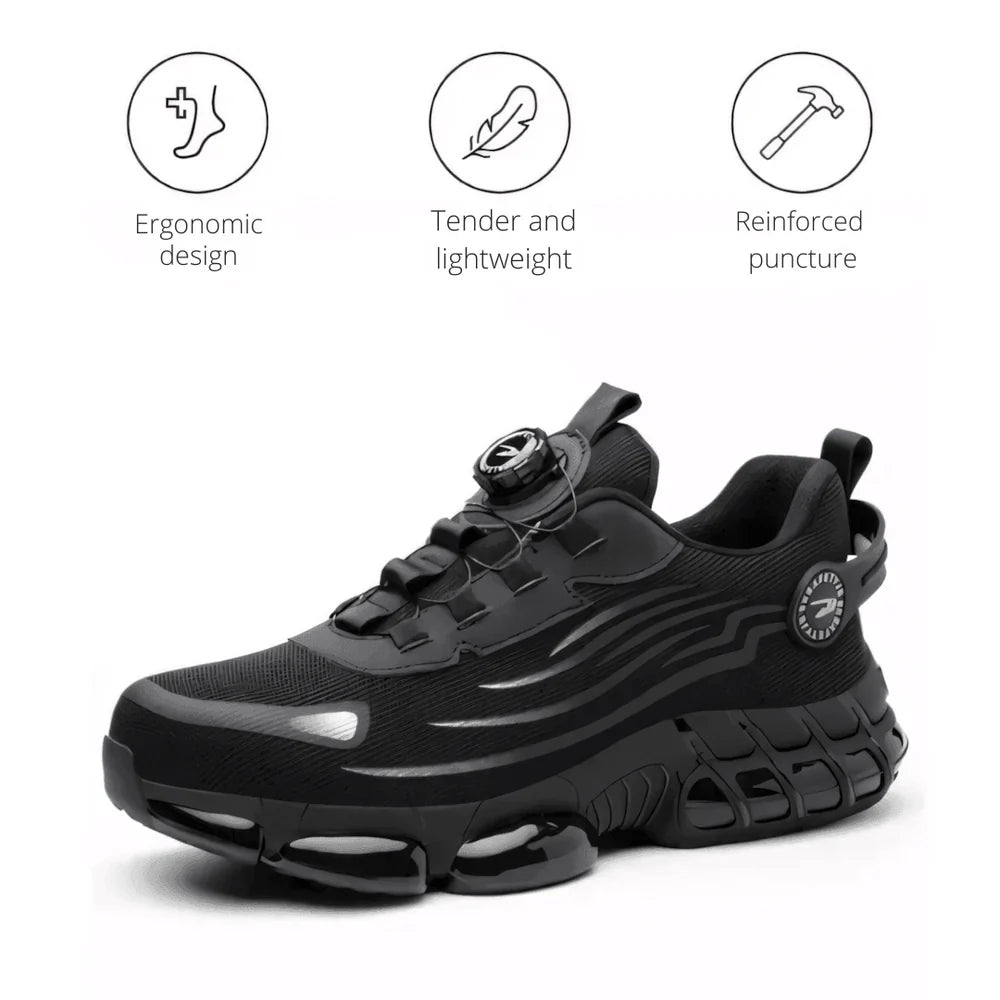 Men's Comfort Work Sneakers with Orthopedic Support