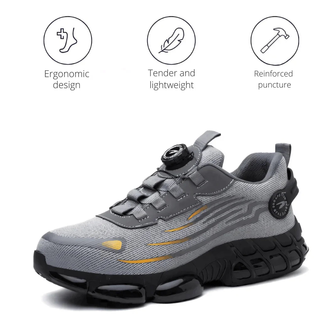 Men's Comfort Work Sneakers with Orthopedic Support