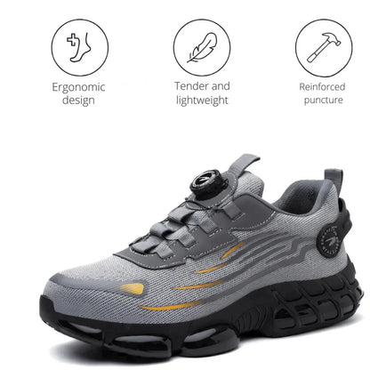 Men's Comfort Work Sneakers with Orthopedic Support