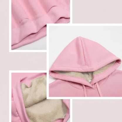 CloudSoft Fleece Hoodie: Embrace Comfort and Chic Style