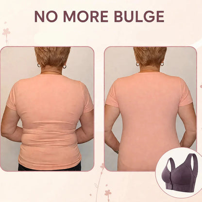 ComfortEase Wireless Front Closure Bra for Everyday Use