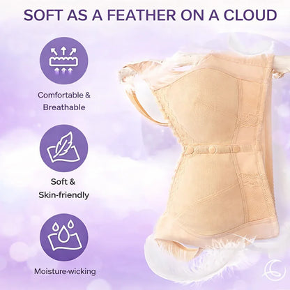 ComfortEase Wireless Front Closure Bra for Everyday Use