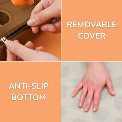 Treat Seeker Interactive Mat with Non-Slip Base and Washable Cover