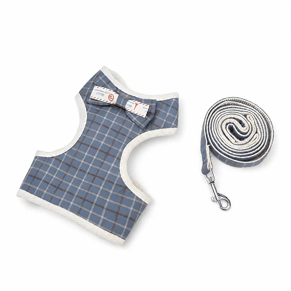 Comfortable Cat Harness and Leash Duo for Outdoor Adventures