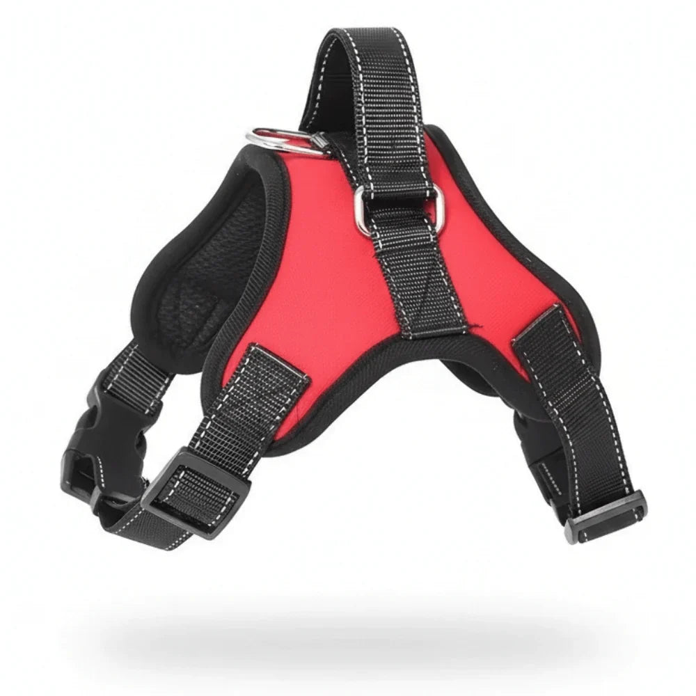 Reflective Mesh Dog Harness with Control Handle