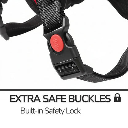 Reflective Mesh Dog Harness with Control Handle
