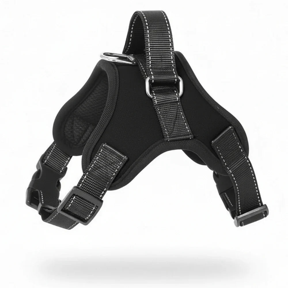 Reflective Mesh Dog Harness with Control Handle