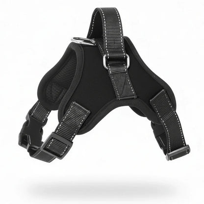 Reflective Mesh Dog Harness with Control Handle