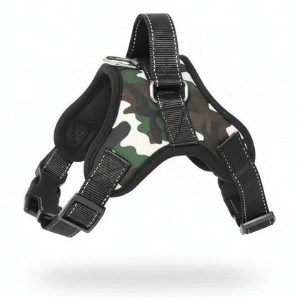 Reflective Mesh Dog Harness with Control Handle