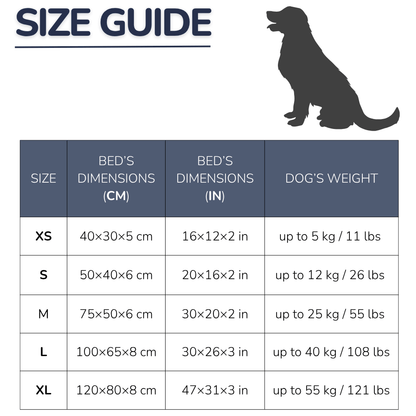 Cozy Dog Bed with Elevated Pillow and Easy-Clean Cover