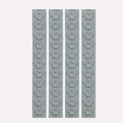 Travel Wheel Shields with Impact-Resistant Silicone, Set of 8