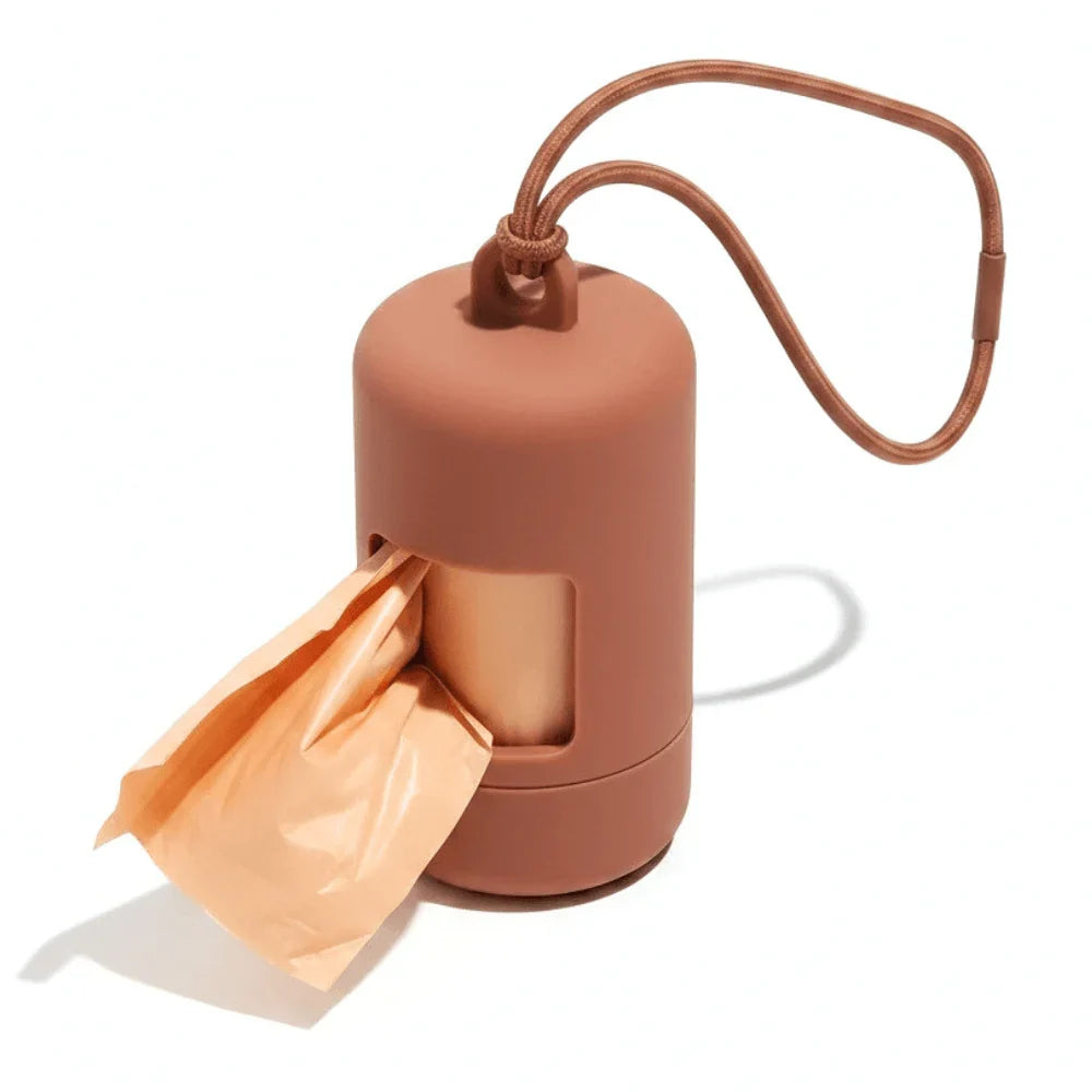 Portable Dog Waste Bag Organizer with Clip Attachment
