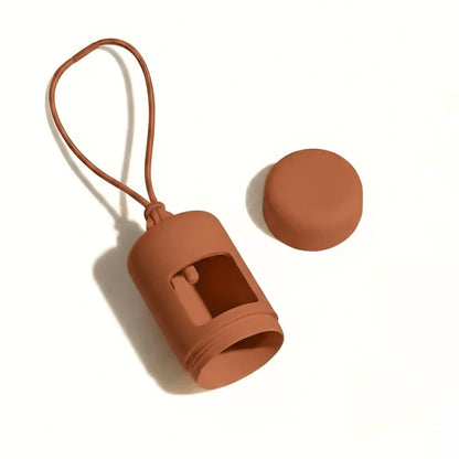 Portable Dog Waste Bag Organizer with Clip Attachment