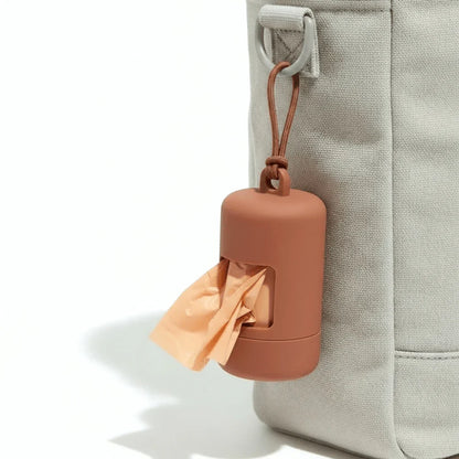 Portable Dog Waste Bag Organizer with Clip Attachment