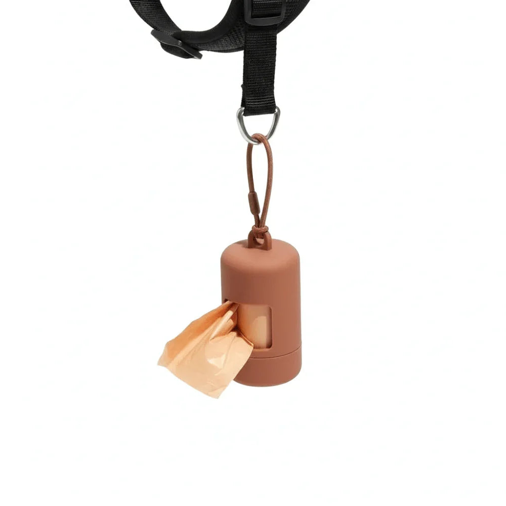 Portable Dog Waste Bag Organizer with Clip Attachment