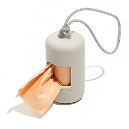 Portable Dog Waste Bag Organizer with Clip Attachment
