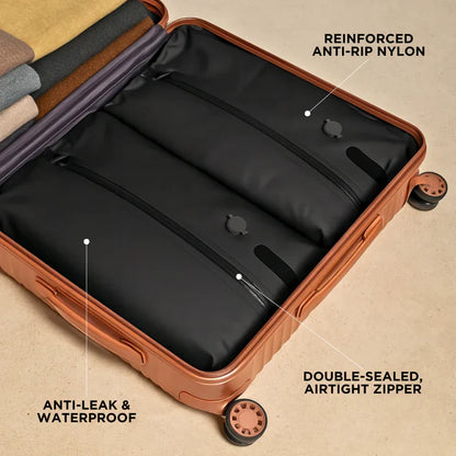 Compact Compression Storage Bags for Travel and Home, 2-Pack