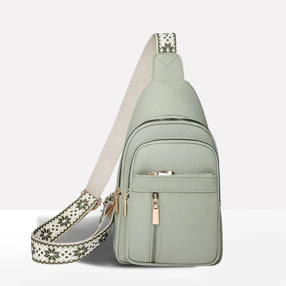 Sleek Anti-Theft Crossbody Bag with Adjustable Strap