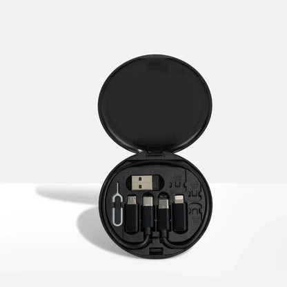 All-in-One Travel Charging Cable Kit with Versatile Adapters