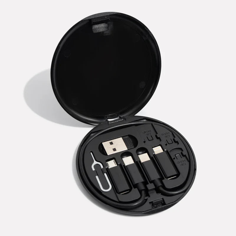 All-in-One Travel Charging Cable Kit with Versatile Adapters