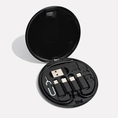 All-in-One Travel Charging Cable Kit with Versatile Adapters