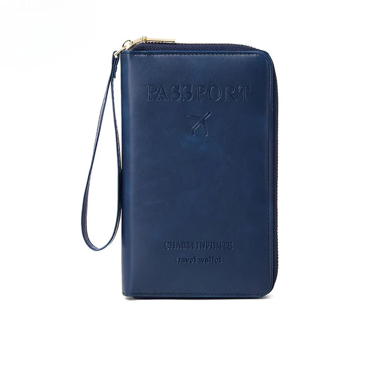 Smart Travel Document Organizer with Waterproof Design