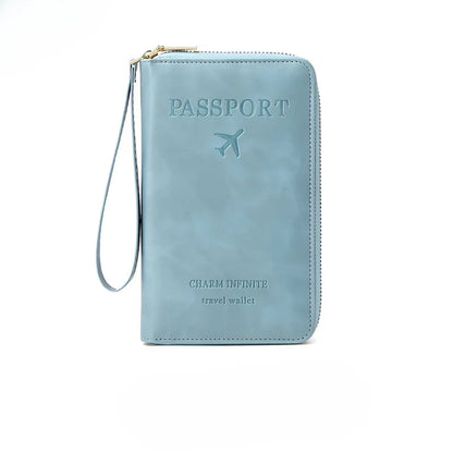 Smart Travel Document Organizer with Waterproof Design