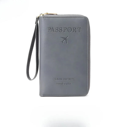Smart Travel Document Organizer with Waterproof Design