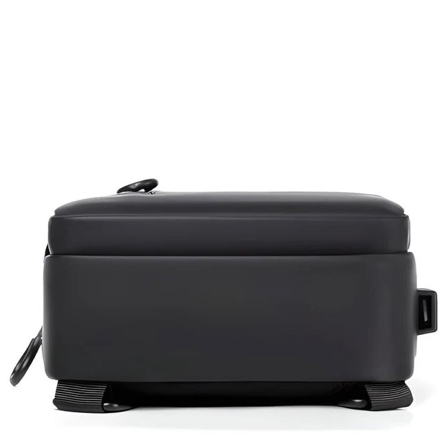 Versatile Crossbody Bag with Water-Resistant Fabric & USB Port