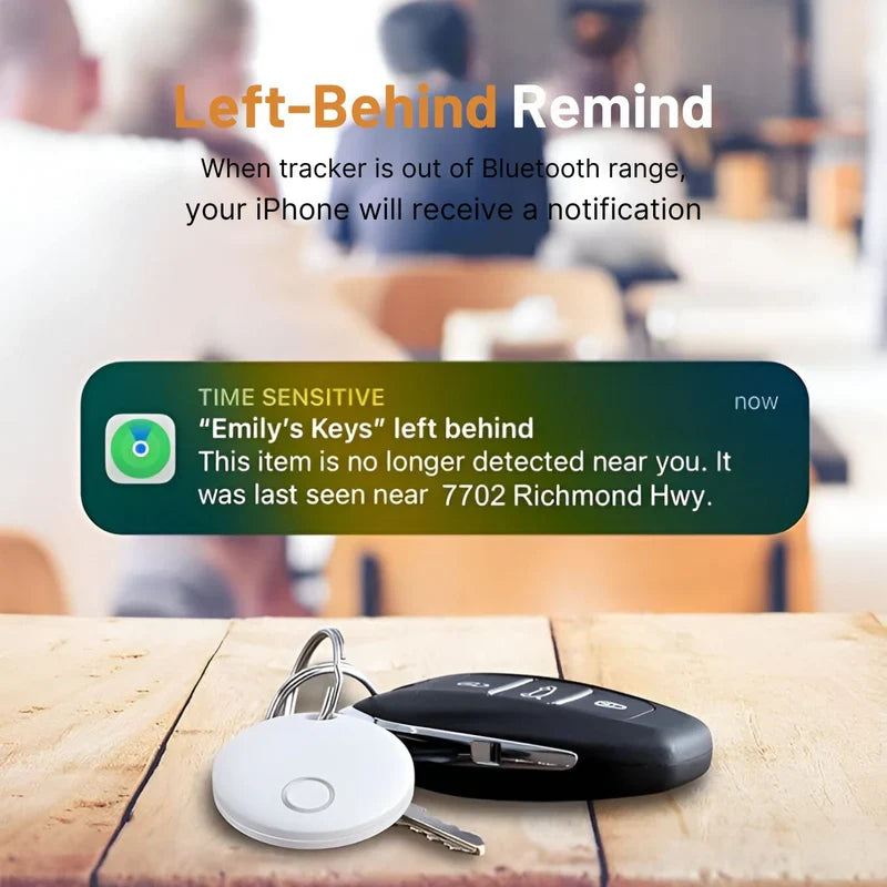 Smart Item Locator Device for iOS with Easy Battery Replacement