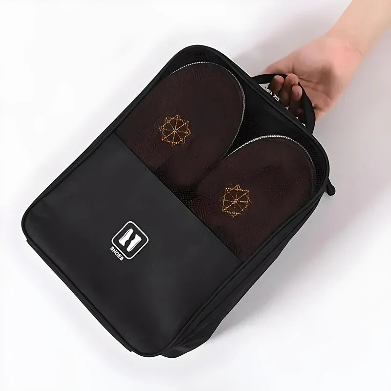 Ultimate Travel Shoe Keeper with Smart Compartments & Strap