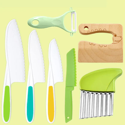 Junior Culinary Kit with Safe Tools for Young Chefs