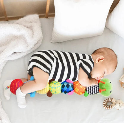 Musical Plush Caterpillar Companion for Sensory Exploration