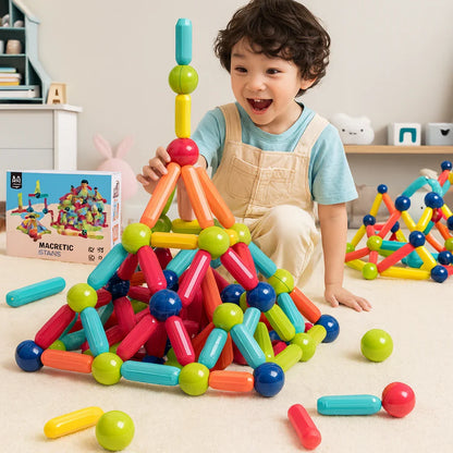 Magnetic Construction Kit for Kids – Build & Explore