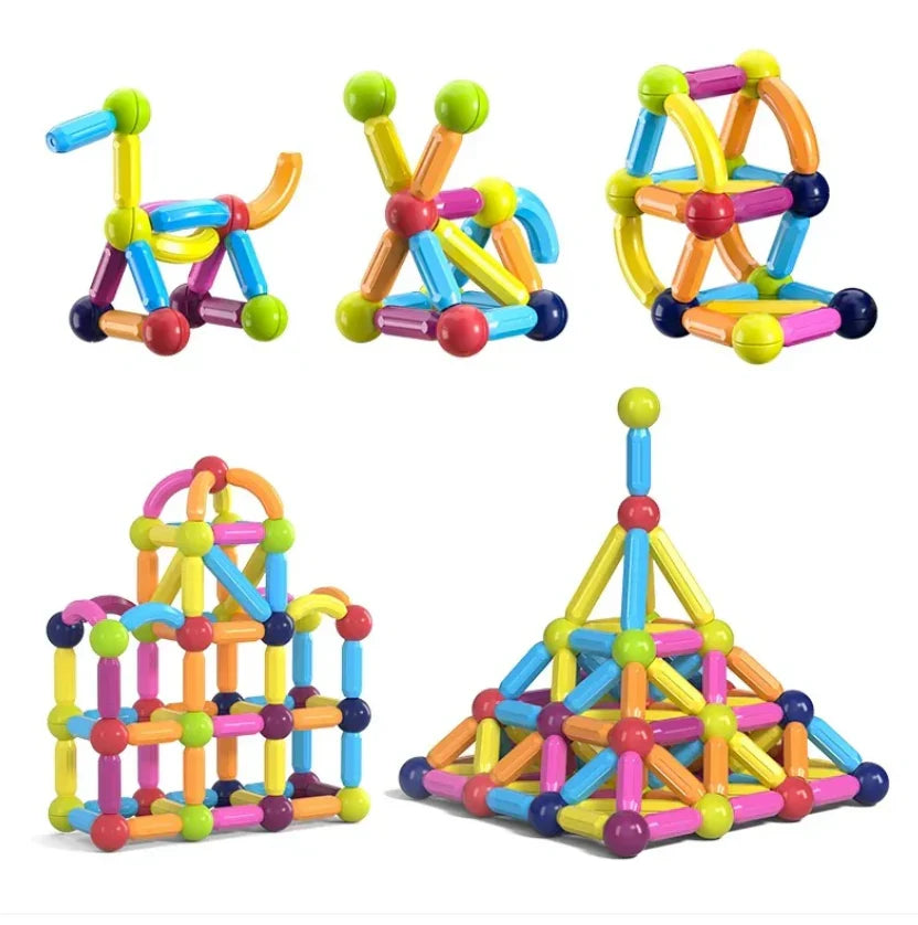 Magnetic Construction Kit for Kids – Build & Explore