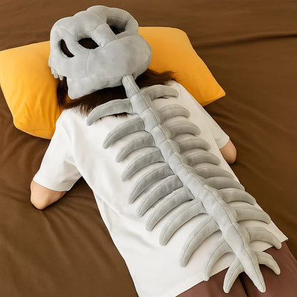 Cozy T-Rex Skeleton Outfit for Kids with Adjustable Fit