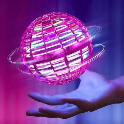Illuminating Hover Sphere with Colorful LED Lights