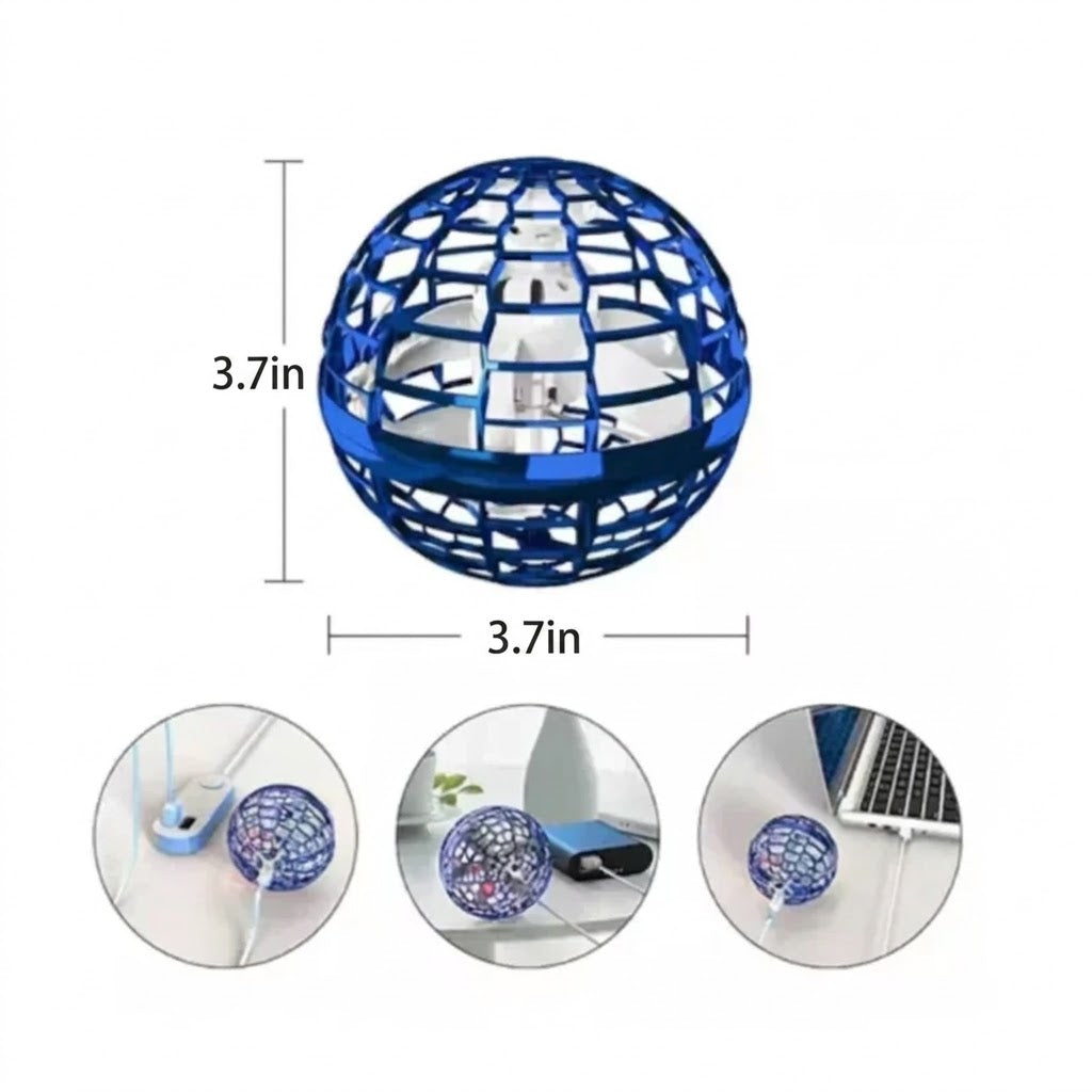 Illuminating Hover Sphere with Colorful LED Lights