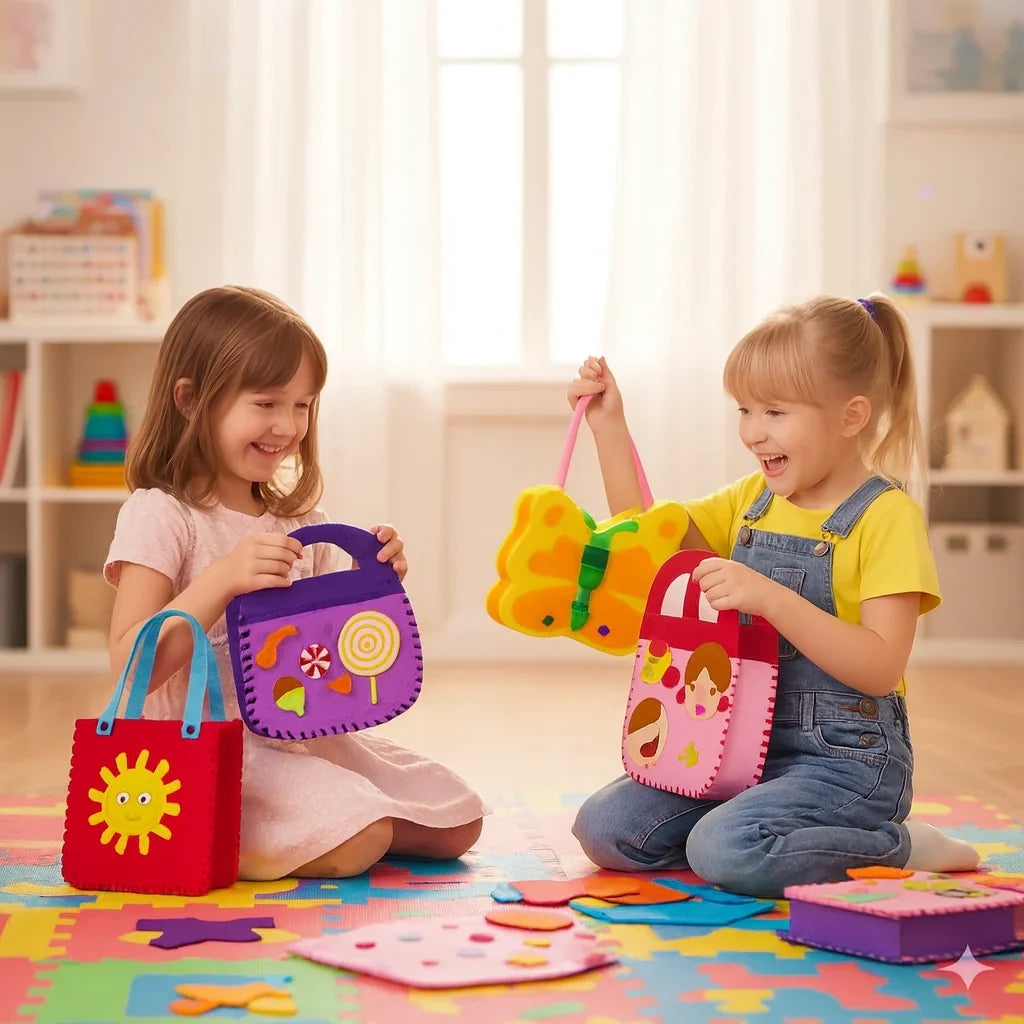 Creative Felt Purse Crafting Set for Kids