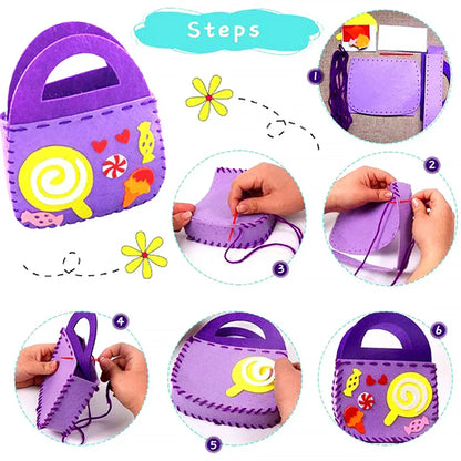 Creative Felt Purse Crafting Set for Kids