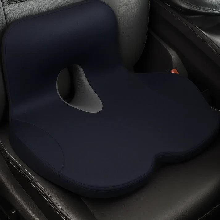 Ergonomic Memory Foam Seat & Back Support Cushion Set