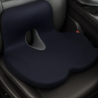 Ergonomic Memory Foam Seat & Back Support Cushion Set