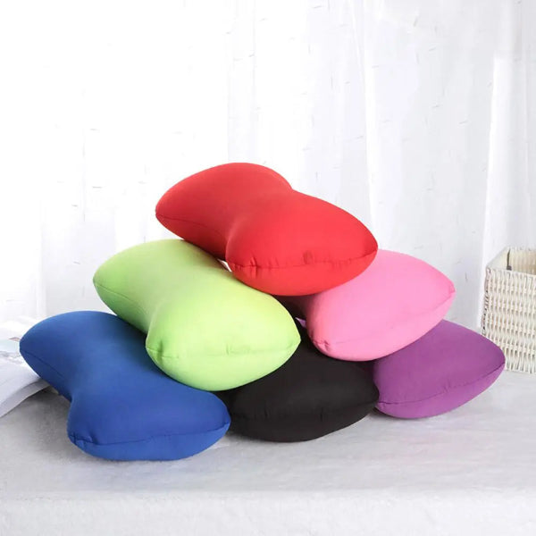 Adaptive Comfort Neck Pillow with Microbead Support