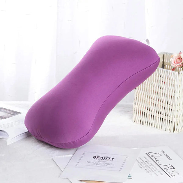 Adaptive Comfort Neck Pillow with Microbead Support