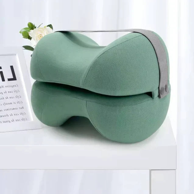 Ergonomic Sleep Support Pillow for Legs and Knees
