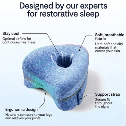 ErgoRest Knee Support Pillow for Comfortable Sleep