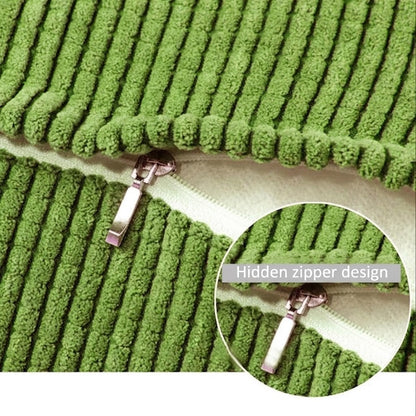 Ergonomic Triangle Support Pillow with Corduroy Cover