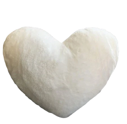 Charming Heart-Shaped Plush Pillow for Cozy Living